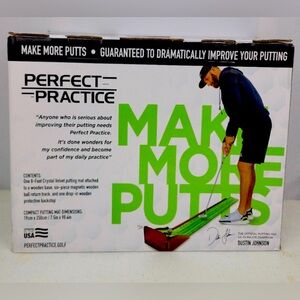 Perfect Practice Golf Putting Mat NWOT Standard Ball Return Putting Mat
